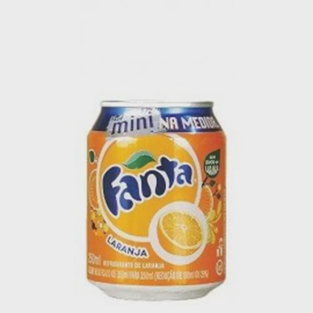 Refrigerante Fanta laranja lata 1 unidade 220mL em Promoção na