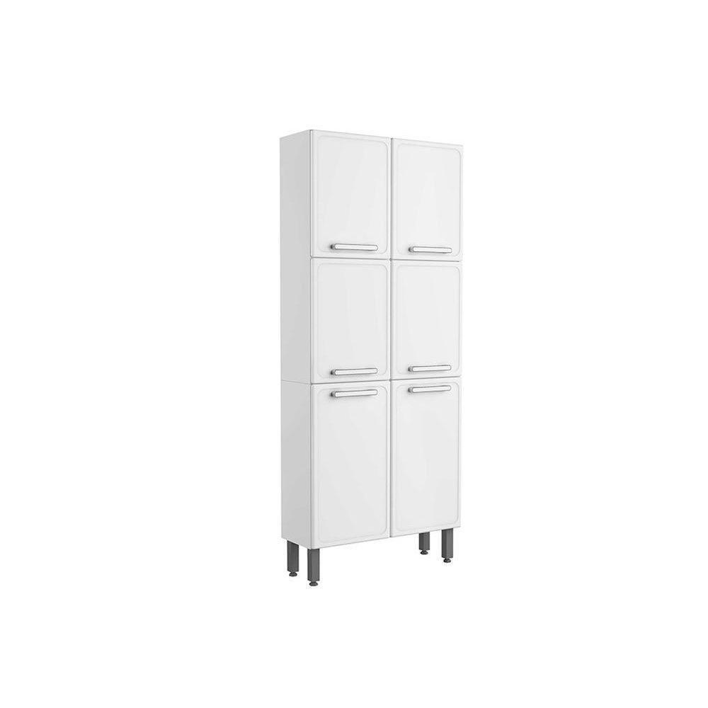 Paneleiro De Cozinha Modulado Gourmet Portas Branco Bertolini