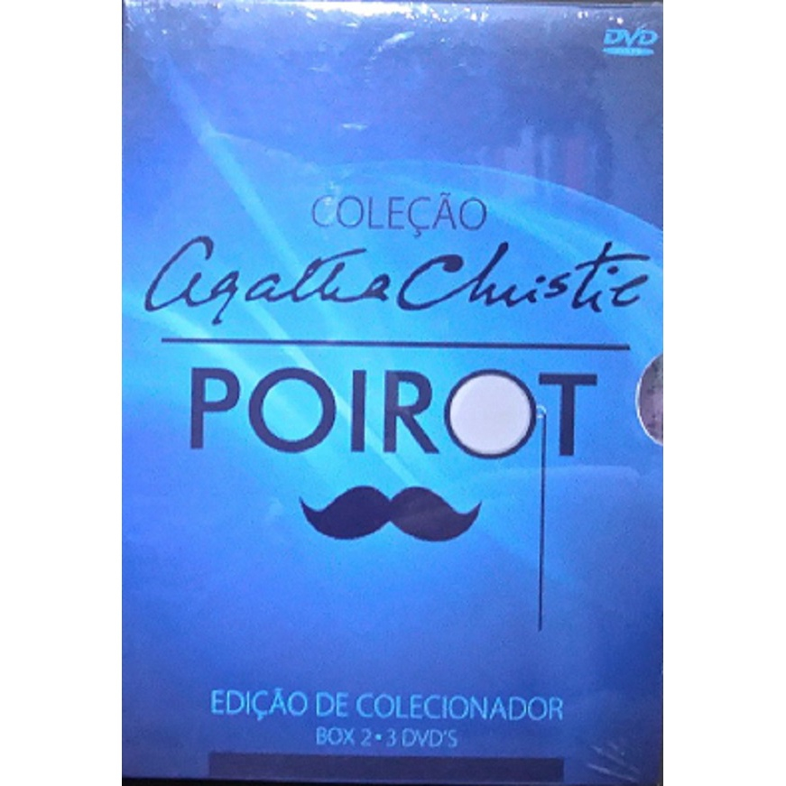 Cole O Agatha Christie Poirot Edi O De Colecionador Dvd No Shoptime