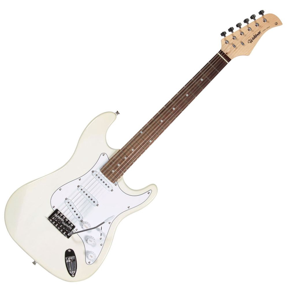 Guitarra St Strato Street Branca St Waldman Em Promo O Na