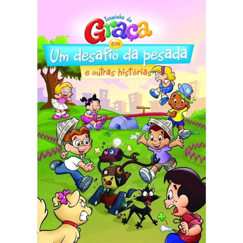 Dvd Turminha da Graça em Um Desafio da Pesada e Outras Histórias em