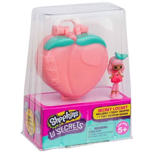 Shopkins Lil Secrets Pingente Verde Dtc No Shoptime