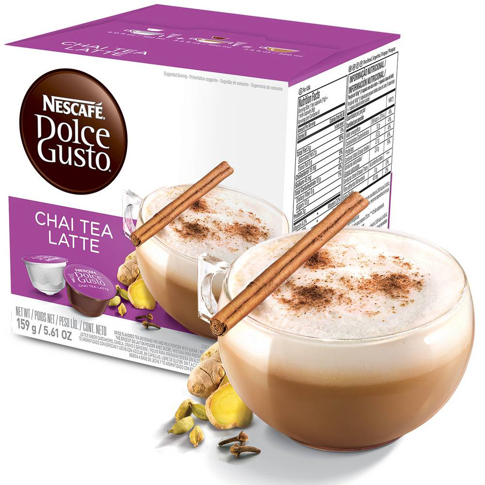 Cápsula Nescafé Dolce Gusto Chai Tea Latte 16 Cápsulas Nestlé Submarino