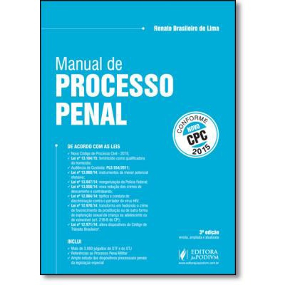 Manual De Processo Penal Volume Nico No Shoptime