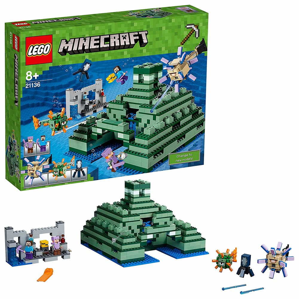 NEW LEGO Minecraft The Ocean Monument 21136