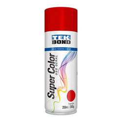 Tinta Spray Vermelho Tek Bond é boa?