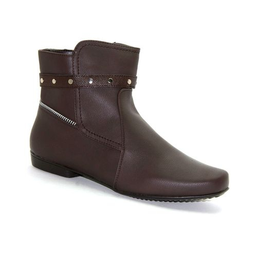 bota mooncity cano curto tiras