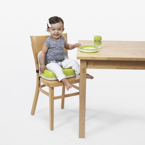 Assento Infantil Para Elevação Com Encosto (booster De Alimentação) - Verde - Oxo Tot Menor preço em Assento Infantil Para Elevação Com Encosto (booster De Alimentação) - Verde - Oxo Tot
