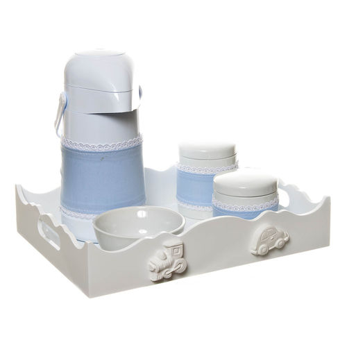 Kit Higiene Com Porcelanas E Capa Meios De Transporte Quarto Bebê Menino é boa?