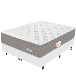 Cama Box Colchão Queen com Pillow Top Dupla Face Ortopédico Firme Sleep 158x198x56cm - Bf colchões Menor preço em Cama Box Colchão Queen com Pillow Top Dupla Face Ortopédico Firme Sleep 158x198x56cm - Bf colchões