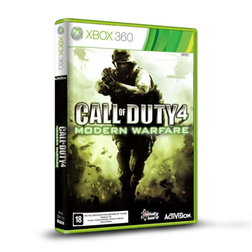 Call of Duty 4 Modern Warfare - Xbox 360 em Promoção na Americanas