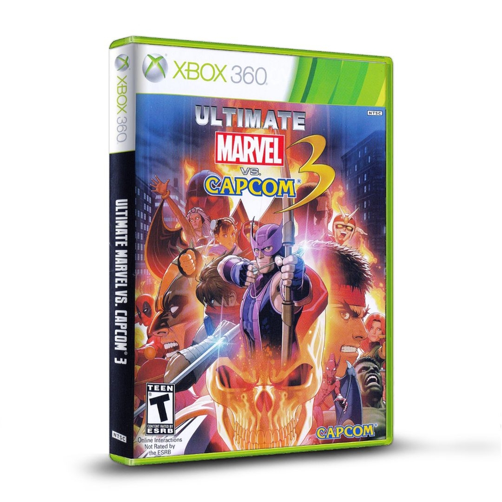 Jogo Ultimate Marvel vs. Capcom 3 Xbox 360 Usado - Meu Game Favorito