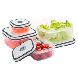 Conjunto De Potes Quadrados Electrolux De Plástico Com Tampa Hermética - 4 Peças é boa?