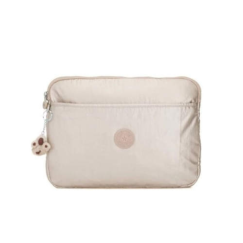 Kipling Case para Notebook até 13" Dourada Metálica nas americanas