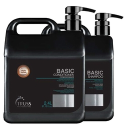Truss Kit Profissional Shampoo E Condicionador Basic 2,4l é boa?