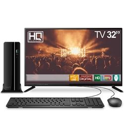 Computador TV 32" PC Intel Core i5 8GB 500GB HDMI Áudio EasyPC Play Menor preço em Computador TV 32" PC Intel Core i5 8GB 500GB HDMI Áudio EasyPC Play
