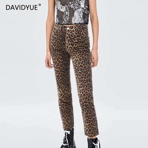 calça oxford cintura alta