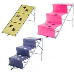 Tubline Escada Para Cães Cachorro Dobravel Rampa Pet Menor preço em Tubline Escada Para Cães Cachorro Dobravel Rampa Pet