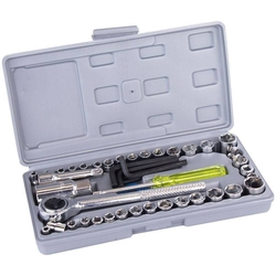 Kit Ferramentas Jogo Chave Catraca Com Canhao Soquete 40 pcs Menor preço em Kit Ferramentas Jogo Chave Catraca Com Canhao Soquete 40 pcs
