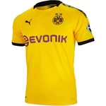 Camisa 1 Borussia Dortmund Bvb Home 2019 - Adulto Torcedor - Amarela Masculino Camisa 1 Borussia Dortmund Bvb Home 2019 - Adulto Torcedor - Amarela Masculino