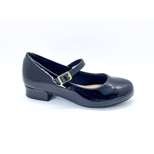 sapato social feminino infantil preto