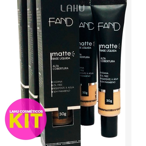 Qual o preço do(a)Kit 2 Bases Líquida Matte Fand Resistente a água - CORES 8 e 9 Kit 2 Bases Líquida Matte Fand Resistente a água - CORES 8 e 9