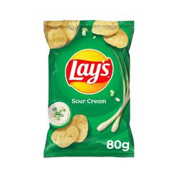 Batata Frita Lisa Creme de Cebola Lays Pacote 80g é ruim? Batata Frita Lisa Creme de Cebola Lays Pacote 80g é boa?