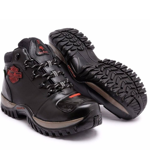 bota masculina motociclista impermeavel
