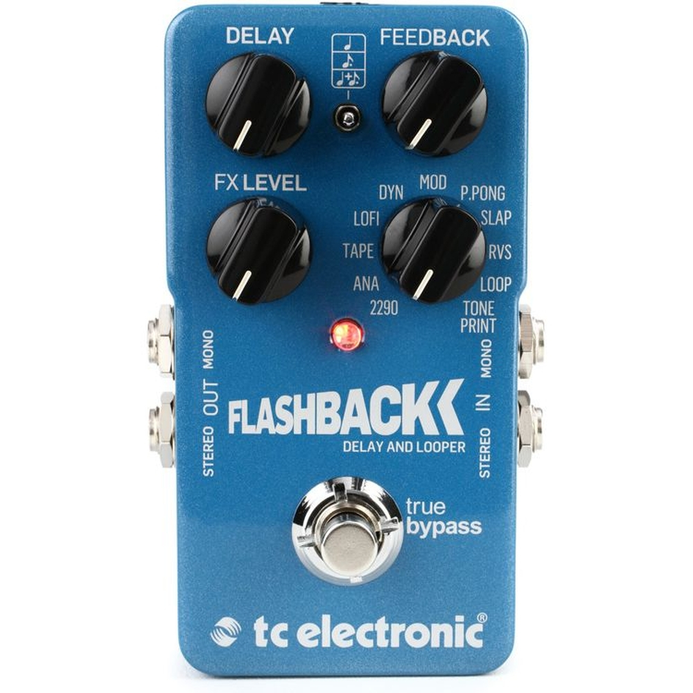 Pedal flashback delay looper tc electronic em promo o ofertas na