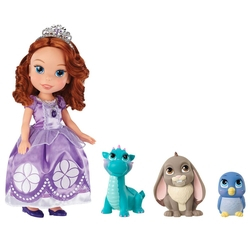 Conjunto Boneca e Pets - Disney Princesas - Princesinha Sofia - Disney - New Toys Menor preço em Conjunto Boneca e Pets - Disney Princesas - Princesinha Sofia - Disney - New Toys