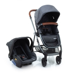 Travel System Epic Lite Trio Infanti Grey Vintage é boa?