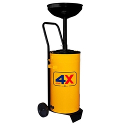 Coletor de Óleo HYDRONLUBZ de 50 Litros Amarelo com Carrinho 5295 Menor preço em Coletor de Óleo HYDRONLUBZ de 50 Litros Amarelo com Carrinho 5295