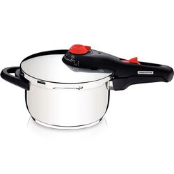 Menor preço em Panela de Pressão Aço Inox 4,5L Solar - Tramontina
