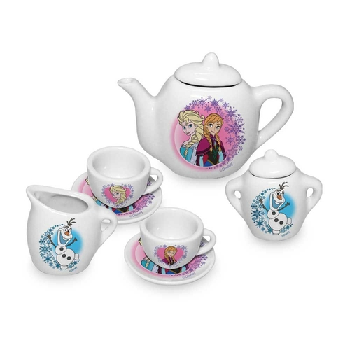 Jogo De Cha Porcelana Frozen Infantil Toyng - Papellotti