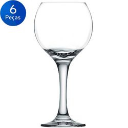 Jogo de Taças para Vinho Tinto 300ml Celebra 6 peças Nadir Transparente Menor preço em Jogo de Taças para Vinho Tinto 300ml Celebra 6 peças Nadir Transparente