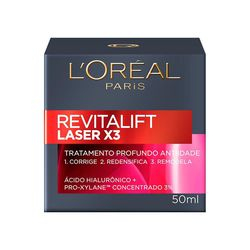 Creme Facial Anti-idade L'Oréal Paris Revitalift Laser X3 Diurno 50ml Menor preço em Creme Facial Anti-idade L'Oréal Paris Revitalift Laser X3 Diurno 50ml