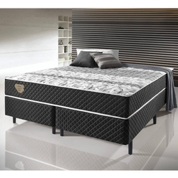 Cama Box Casal Queen Size Soft comfort Preto - Antiácaro, Antifungo e Antialérgico - 158X198X60Cm é boa?