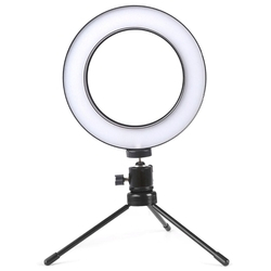 Iluminador De Led Com Tripe Ring Light Usb 16cm 3500k 5500k é boa?
