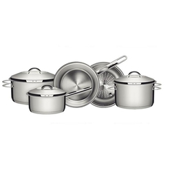 Conjunto de Panelas Tramontina Solar Inox 5 peças Menor preço em Conjunto de Panelas Tramontina Solar Inox 5 peças