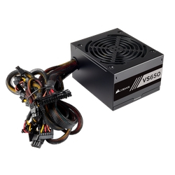 Fonte Corsair 650w 80 Plus White Vs650 - CP-9020172-BR Menor preço em Fonte Corsair 650w 80 Plus White Vs650 - CP-9020172-BR