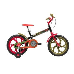 Bicicleta Infantil Caloi Power Rex Aro 16 - Preto Menor preço em Bicicleta Infantil Caloi Power Rex Aro 16 - Preto
