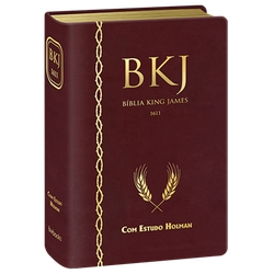Bíblia King James com Estudo Holman - Vinho é boa?