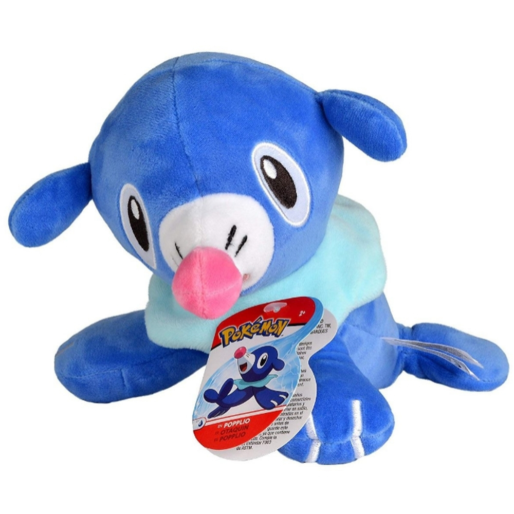 Boneco de pelúcia Popplio Pokémon 21cm