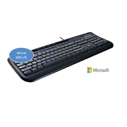 Teclado Usb Microsoft Multimidia Wired 600 Anb-00005 Preto Menor preço em Teclado Usb Microsoft Multimidia Wired 600 Anb-00005 Preto