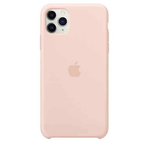 Case De Silicone Aveludada Iphone 11 Pro Max Rosa Areia