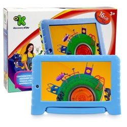 Tablet Infantil NB309 Discovery Kids Multilaser Memória 16GB 7 Pol Wi-Fi Android 8 Quad Core Câmera 1GB Ram é boa?