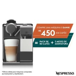 Nespresso Lattissima Touch Facelift Preta 220V Menor preço em Nespresso Lattissima Touch Facelift Preta 220V