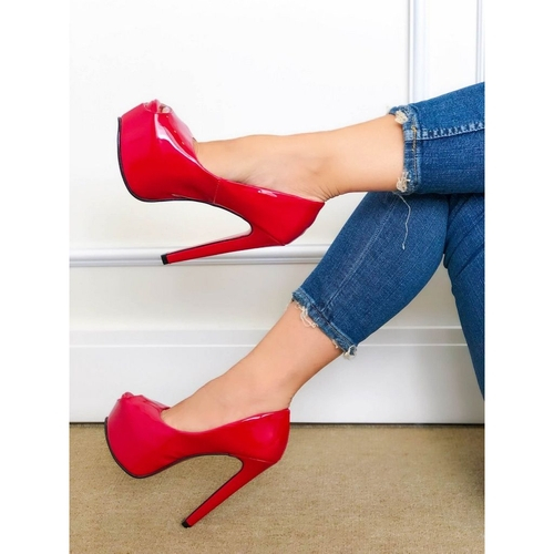 peep toe salto 15