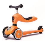 Zehui fashion 2 em 1 bonito Anti-capotamento exterior 3 Rodas Scooter com assento para crianças Toy