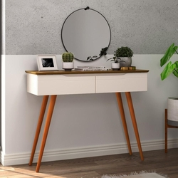 Aparador Retrô com 2 Gavetas Outlet Off White com Freijó - RPM Móveis é boa?